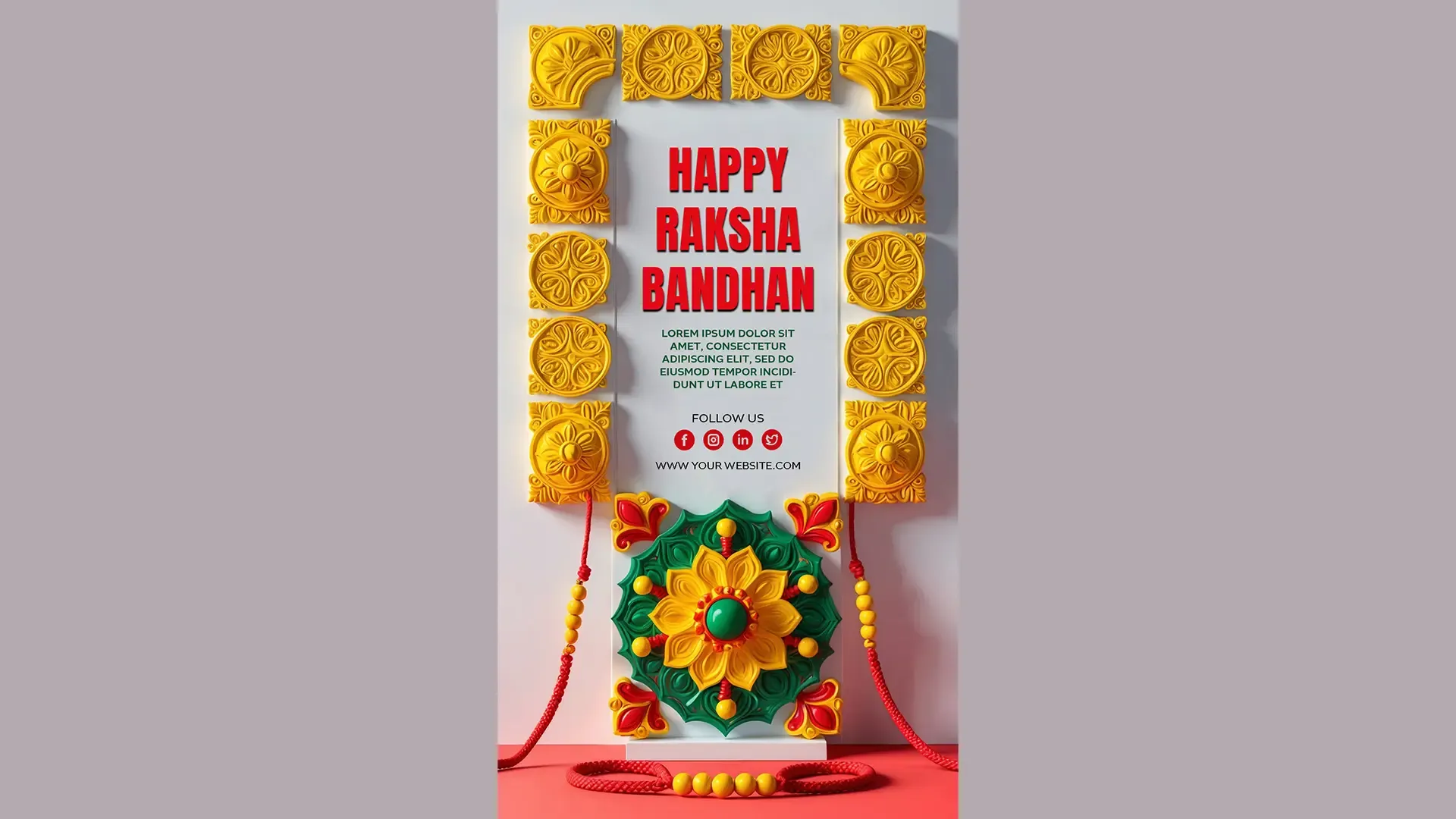 Download Rakhi Celebration Colorful and Festive Instagram Story